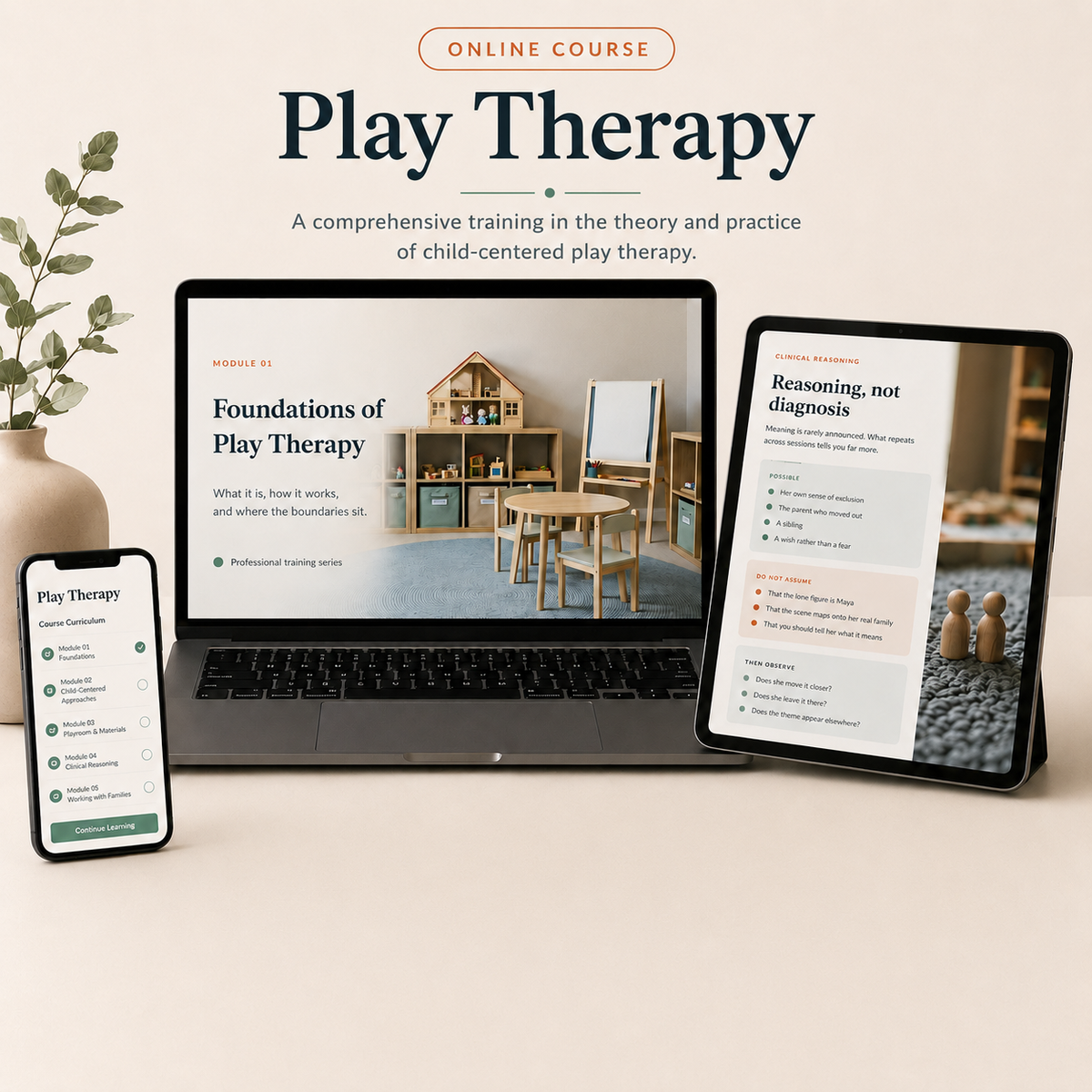 Play Therapy online professional training course